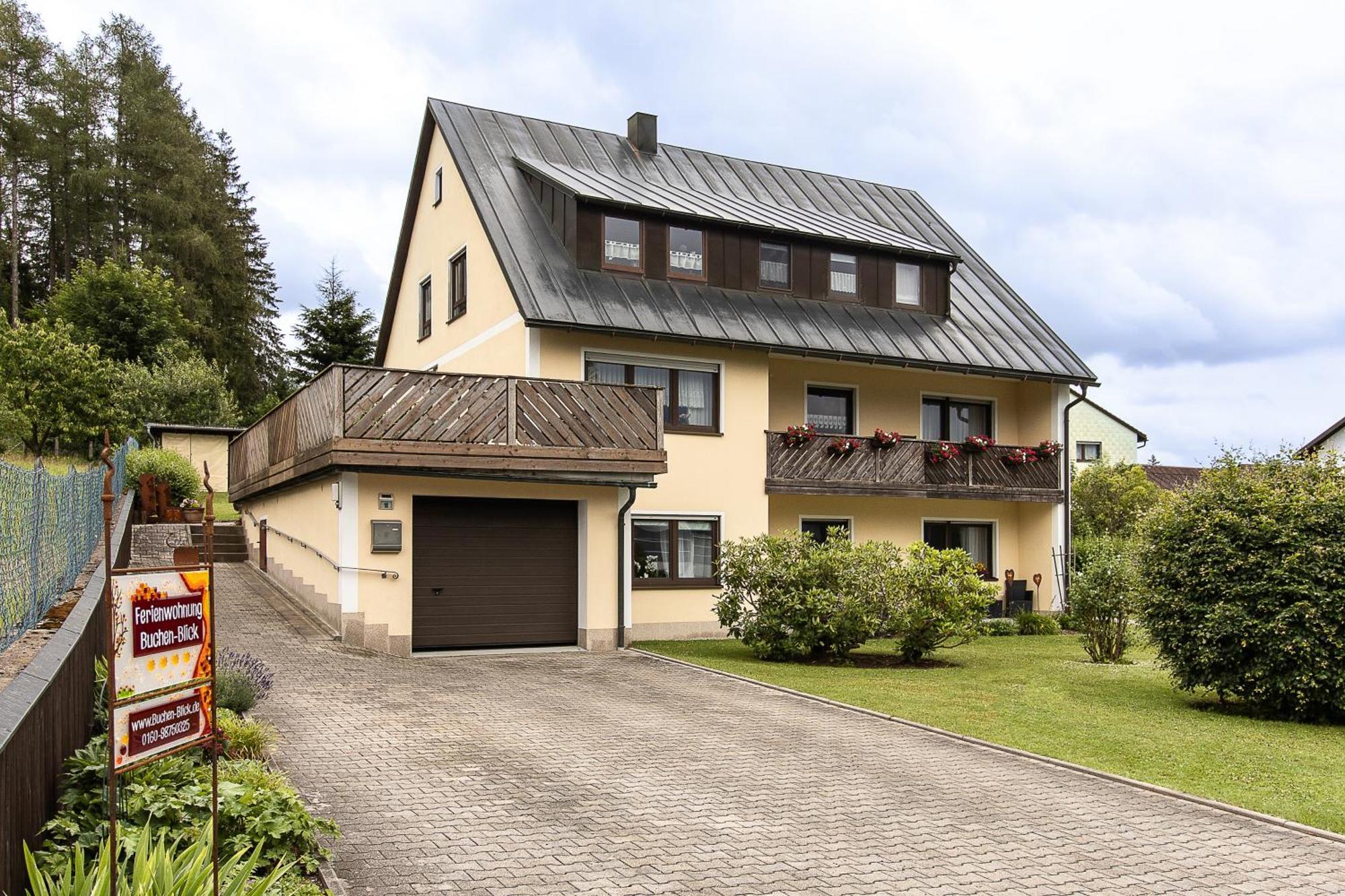 Buchen Blick - Ruhige Moderne Ferienwohnung 82Qm. ฟิชเทลแบร์ก ภายนอก รูปภาพ